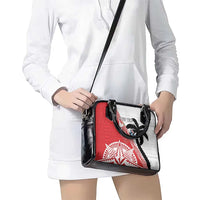 Fiji and Tonga Rugby Custom Shoulder Handbag Flying Fijians Ikale Tahi Together Pacific LT14 - Polynesian Pride