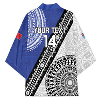 Fiji an Samoa Rugby Custom Kimono Flying Fijians Manu Samoa Together Pacific LT14 - Polynesian Pride