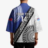 Fiji an Samoa Rugby Custom Kimono Flying Fijians Manu Samoa Together Pacific LT14 - Polynesian Pride