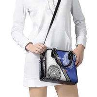 Fiji an Samoa Rugby Custom Shoulder Handbag Flying Fijians Manu Samoa Together Pacific LT14 - Polynesian Pride