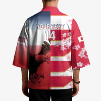 USA and Japan Rugby Custom Kimono Eagles Brave Blossoms Together Pacific LT14 - Polynesian Pride