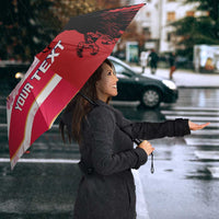 USA and Japan Rugby Custom Umbrella Eagles Brave Blossoms Together Pacific LT14 - Polynesian Pride
