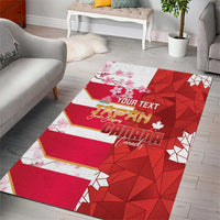 Canada and Japan Rugby Custom Area Rug Canucks Brave Blossoms Together Pacific LT14 - Polynesian Pride