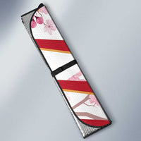 Canada and Japan Rugby Custom Auto Sun Shade Canucks Brave Blossoms Together Pacific LT14 - Polynesian Pride