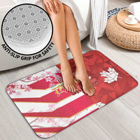 Canada and Japan Rugby Custom Bathroom Set Canucks Brave Blossoms Together Pacific LT14 - Polynesian Pride