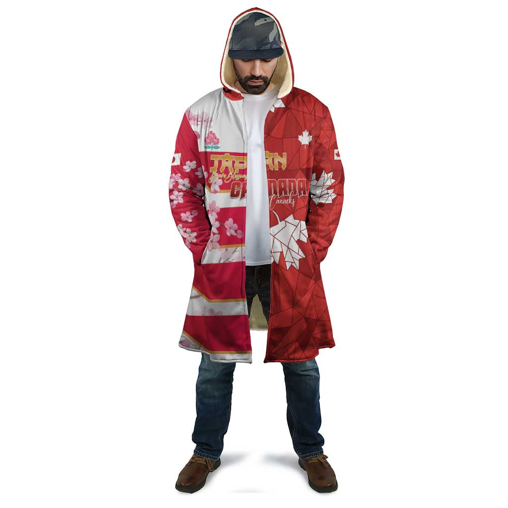 Canada and Japan Rugby Custom Cloak Canucks Brave Blossoms Together Pacific LT14 - Polynesian Pride