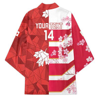 Canada and Japan Rugby Custom Kimono Canucks Brave Blossoms Together Pacific LT14 - Polynesian Pride