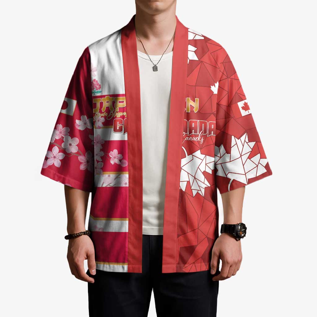 Canada and Japan Rugby Custom Kimono Canucks Brave Blossoms Together Pacific LT14 - Polynesian Pride