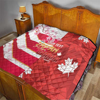 Canada and Japan Rugby Custom Quilt Canucks Brave Blossoms Together Pacific LT14 - Polynesian Pride