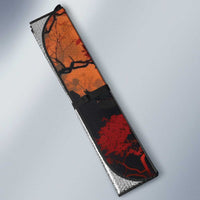 Hawaiian and Japanese Auto Sun Shade Koi Fish With Kanaka Polynesian Tattoo LT14 - Polynesian Pride