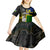 Personalised South Sea Islanders Kid Short Sleeve Dress Kanakas With New Caledonia Coat Of Arms LT14 - Polynesian Pride