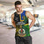 Personalised South Sea Islanders Men Tank Top Kanakas With Vanuatu Coat Of Arms LT14 - Polynesian Pride