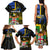 Personalised South Sea Islanders Family Matching Tank Maxi Dress and Hawaiian Shirt Kanakas With Fiji Coat Of Arms LT14 - Polynesian Pride