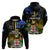 Personalised South Sea Islanders Hoodie Kanakas With Fiji Coat Of Arms LT14 - Polynesian Pride