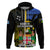 Personalised South Sea Islanders Hoodie Kanakas With Fiji Coat Of Arms LT14 - Polynesian Pride