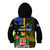 Personalised South Sea Islanders Kid Hoodie Kanakas With Fiji Coat Of Arms LT14 - Polynesian Pride