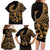 polynesia-family-matching-long-sleeve-bodycon-dress-and-hawaiian-shirt-fish-hook-tattoo-go-fishing-polynesian-pattern-gold