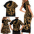 polynesia-family-matching-short-sleeve-bodycon-dress-and-hawaiian-shirt-fish-hook-tattoo-go-fishing-polynesian-pattern-gold