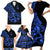 polynesia-family-matching-short-sleeve-bodycon-dress-and-hawaiian-shirt-fish-hook-tattoo-go-fishing-polynesian-pattern-blue