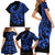 polynesia-family-matching-short-sleeve-bodycon-dress-and-hawaiian-shirt-fish-hook-tattoo-go-fishing-polynesian-pattern-blue