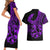 polynesia-couples-matching-short-sleeve-bodycon-dress-and-hawaiian-shirt-fish-hook-tattoo-go-fishing-polynesian-pattern-purple