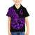 Polynesia Family Matching Puletasi Dress and Hawaiian Shirt Fish Hook Tattoo Go Fishing Polynesian Pattern Purple LT14 Son's Shirt Purple - Polynesian Pride