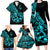 polynesia-family-matching-long-sleeve-bodycon-dress-and-hawaiian-shirt-fish-hook-tattoo-go-fishing-polynesian-pattern-turquosie