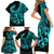 polynesia-family-matching-short-sleeve-bodycon-dress-and-hawaiian-shirt-fish-hook-tattoo-go-fishing-polynesian-pattern-turquosie