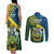 solomon-islands-couples-matching-tank-maxi-dress-and-long-sleeve-button-shirts-tropical-leaves-with-melanesian-pattern