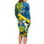 solomon-islands-family-matching-long-sleeve-bodycon-dress-and-hawaiian-shirt-tropical-leaves-with-melanesian-pattern