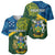 Personalised Solomon Islands Baseball Jersey Tropical Leaves With Melanesian Pattern LT14 - Polynesian Pride