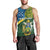 Personalised Solomon Islands Men Tank Top Tropical Leaves With Melanesian Pattern LT14 - Polynesian Pride