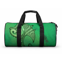 Polynesia Manta Ray Tattoo Duffle Bag Tropical Plumeria Green Polynesian Pattern LT14 One size Green - Polynesian Pride