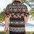 Bula Fiji Hawaiian Shirt Fijian Tapa Masi With Hibiscus Flowers LT14 - Polynesian Pride