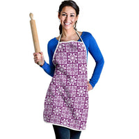 Poni Palaka Quilt Hawaii Apron Hawaiian Tropical Monstera Sea Turtle LT14 - Polynesian Pride