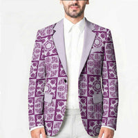 Poni Palaka Quilt Hawaii Blazer Hawaiian Tropical Monstera Sea Turtle LT14 - Polynesian Pride