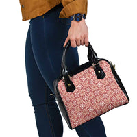 Ulaula Palaka Quilt Hawaii Shoulder Handbag Hawaiian Tropical Monstera Sea Turtle LT14 - Polynesian Pride