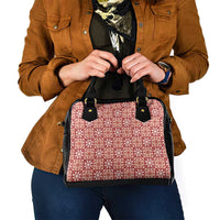 Ulaula Palaka Quilt Hawaii Shoulder Handbag Hawaiian Tropical Monstera Sea Turtle LT14 - Polynesian Pride