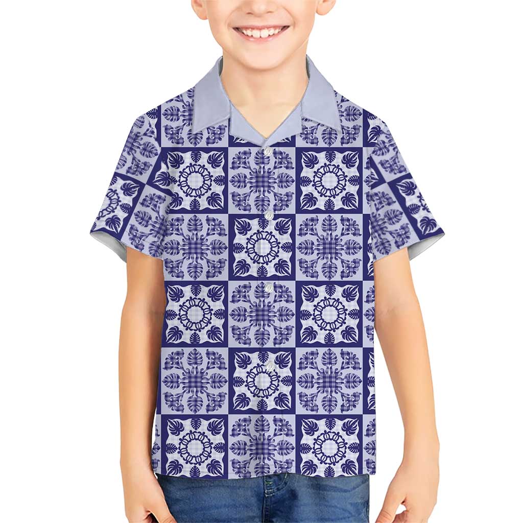 Polu Palaka Quilt Hawaii Hawaiian Shirt Hawaiian Tropical Monstera Sea Turtle LT14 - Polynesian Pride