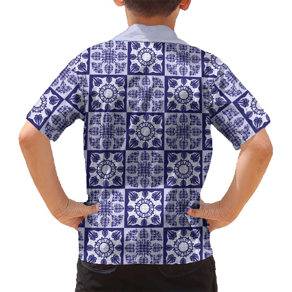 Polu Palaka Quilt Hawaii Hawaiian Shirt Hawaiian Tropical Monstera Sea Turtle LT14 - Polynesian Pride