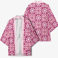 Akala Palaka Quilt Hawaii Kimono Hawaiian Tropical Monstera Sea Turtle LT14 - Polynesian Pride