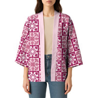Akala Palaka Quilt Hawaii Kimono Hawaiian Tropical Monstera Sea Turtle LT14 - Polynesian Pride