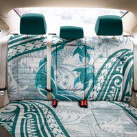 Cyan Polynesia Back Car Seat Cover Polynesian Turtle Shark Tattoo Tropical Vintage LT14 - Polynesian Pride