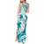 Cyan Polynesia Tank Maxi Dress Polynesian Turtle Shark Tattoo Tropical Vintage LT14 - Polynesian Pride