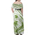 Lime Green Polynesia Family Matching Off Shoulder Maxi Dress and Hawaiian Shirt Polynesian Turtle Shark Tattoo Tropical Vintage LT14 - Polynesian Pride