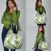 Lime Green Polynesia Grocery Bag Polynesian Turtle Shark Tattoo Tropical Vintage LT14 - Polynesian Pride