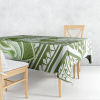 Lime Green Polynesia Tablecloth Polynesian Turtle Shark Tattoo Tropical Vintage LT14 - Polynesian Pride