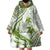 Lime Green Polynesia Wearable Blanket Hoodie Polynesian Turtle Shark Tattoo Tropical Vintage LT14 - Polynesian Pride