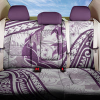 Purple Polynesia Back Car Seat Cover Polynesian Turtle Shark Tattoo Tropical Vintage LT14 One Size Purple - Polynesian Pride