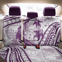 Purple Polynesia Back Car Seat Cover Polynesian Turtle Shark Tattoo Tropical Vintage LT14 - Polynesian Pride